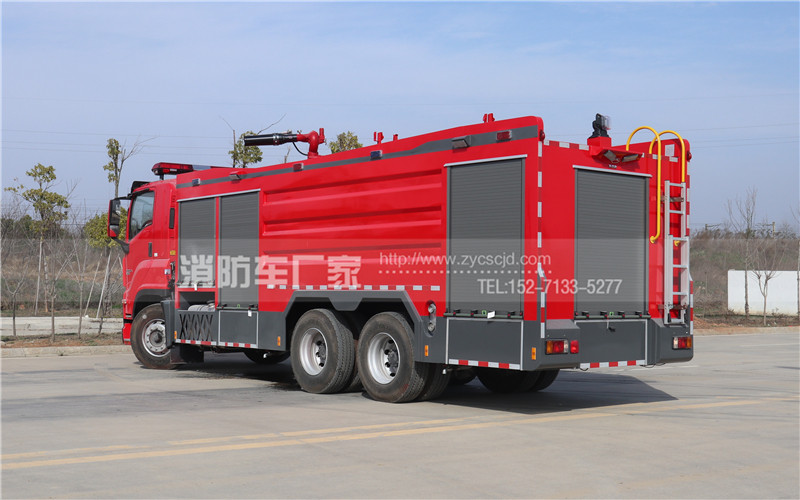 五十鈴泡沫干粉聯(lián)用消防車高清圖片 五十鈴泡沫干粉聯(lián)用消防車高清圖片